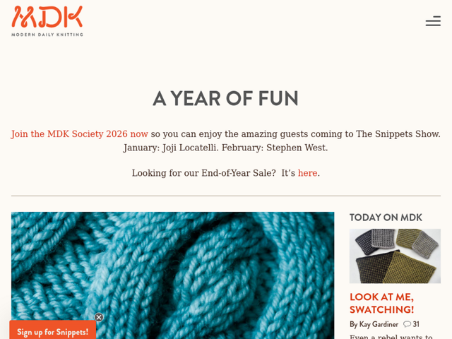 Ravelry: Modern Daily Knitting - patterns