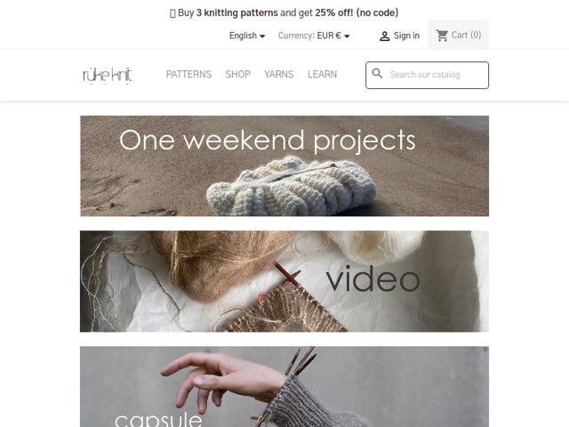 Ravelry: Ruke Knit Website - patterns